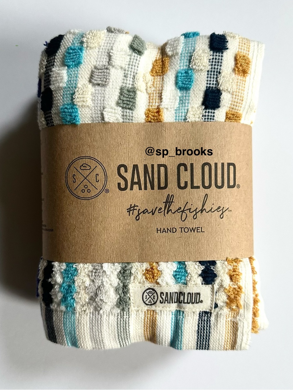 🎁2PC Sand Cloud Hand Towel Set TJS24BHU006MLT2P - Saturnia Hand Towels - 18”x30”